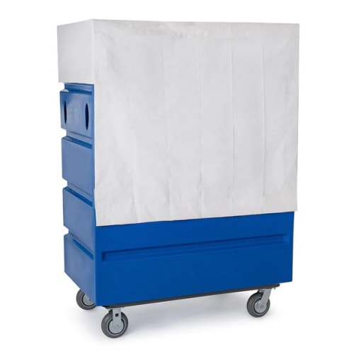 R&B Wire Vinyl Cover For Bulk Transport Truck, White